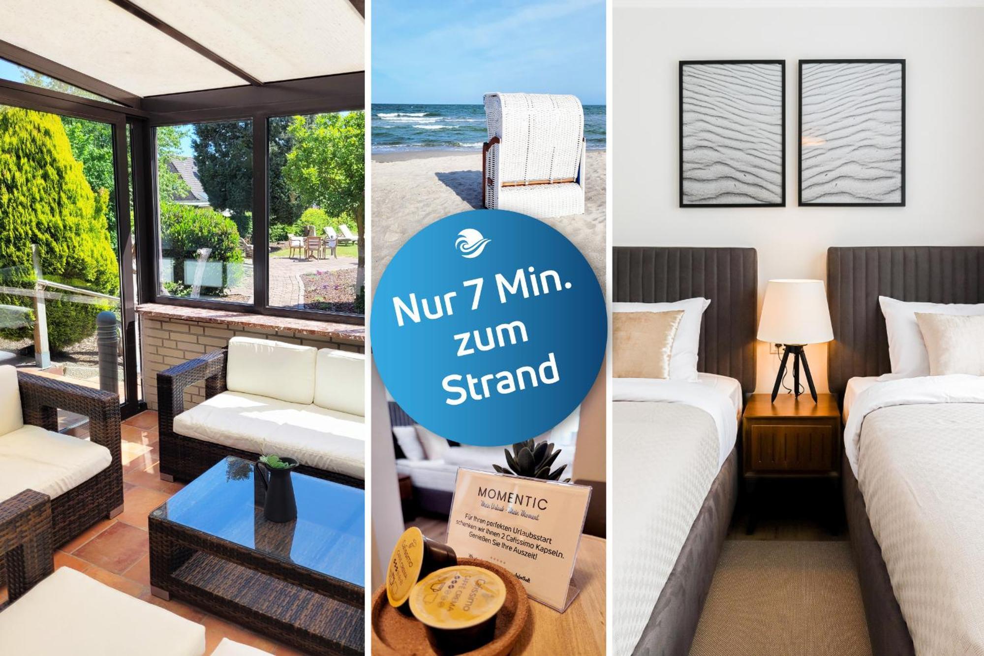 Gemuetliche & Moderne Ferienwohnung - Nur 7 Gehminuten Vom Strand Entfernt, Inklusive Parkplatz Und Gartenzugang Scharbeutz Luaran gambar